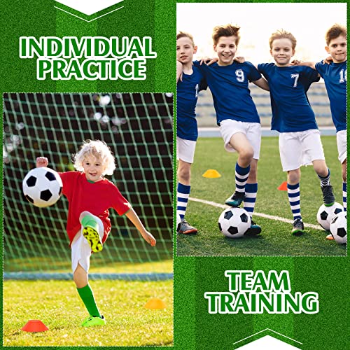Hanaive Mini Soccer Cones for Agility Drills, 5 Inch - color: Orange,Yellow