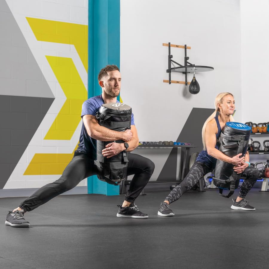 FORZA Power Weight Bags – Premium PVC Weighted Bags for Strength Training, Boxing, MMA & Crossfit Workouts - Multiple Weights (11lbs–66lbs)