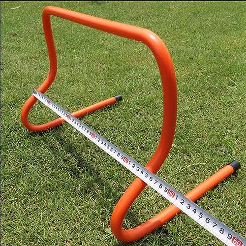 Speed Training Agility Hurdles for Athletes - 2-Pack - Speed and Agility Training Equipment for Soccer Basketball Football Hurdle Training (Size : H 15cm) - size: H 15cm