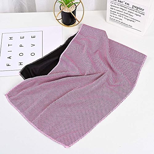 Quick Dry Towel Super Absorbent Microfiber Travel Towel Compact Fast Drying for Camping Gym Beach Swimming Yoga Sports Perfect Sweat Towels Pink - color: Pink