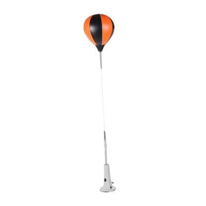 Punching Bag, Height Adjustable Boxing Set with Stand, Boxing Reaction Ball, Speed Bag Punching Equipment for MMA Home Gym Workout Fitness - color: For Adults, Inflatable Ball