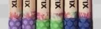 CardioStix approx 8.5oz per set (1 PAIR WITH BAG) Bundle Weighted Double Grip w/bag Premium American Hickory Wood Cardio Drum Sticks | Drumming, Fitness, Aerobic Class, Exercises (Tie Dye with Bag) - color: Tie Dye Surprise grip color w/ Bag