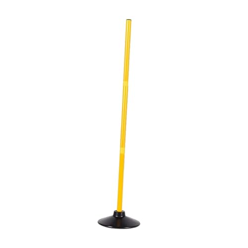 Soccer Training Marker Pole Set Football Sign Obstacle Cone Agility Rod PVC Rubber Base Suitable for Coaches Athletes Group Training Backyard