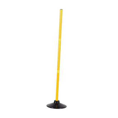 Soccer Training Marker Pole Set Football Sign Obstacle Cone Agility Rod PVC Rubber Base Suitable for Coaches Athletes Group Training Backyard