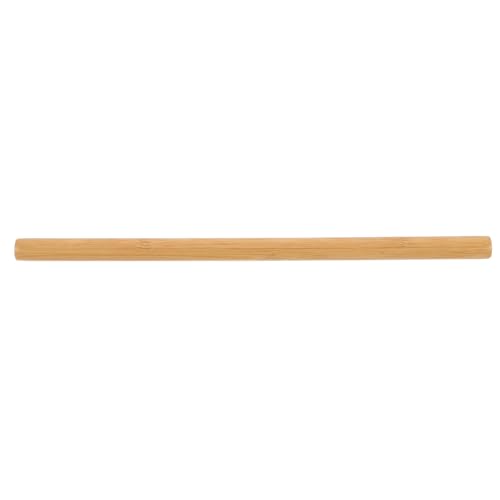 HOMSFOU Wooden Yoga Massage Stick for Neck and Shoulder Muscle Relaxation, 30cm Round Roller for Full Body Mobility Training and Beauty Shaping Massage at Home