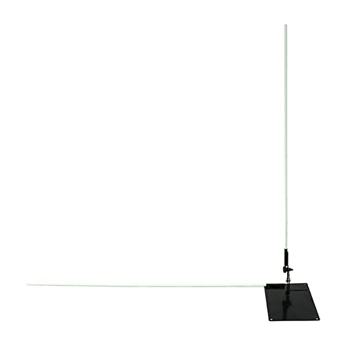 Golf Alignment Sticks with Practice Plate, Posture Correction Training Aid with Adjustable Angles for Swing and Putting Improvement