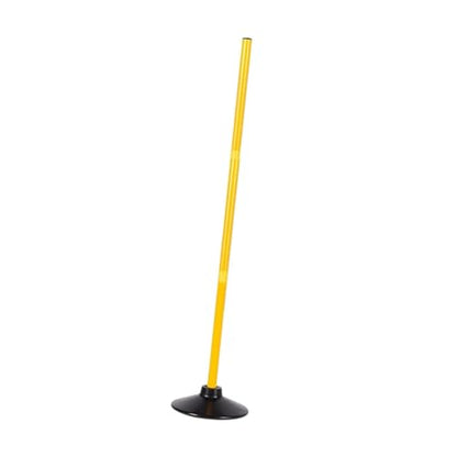 Soccer Training Marker Pole Set Football Sign Obstacle Cone Agility Rod PVC Rubber Base Suitable for Coaches Athletes Group Training Backyard