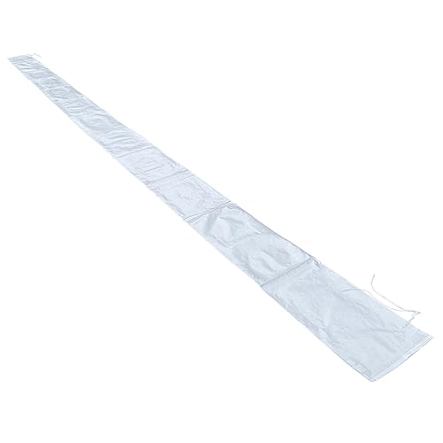Sandbaggy 25 Ft Empty Tube Sandbags w/ UV Protection | Helps Build Earthbag Homes Faster | Sandbag Protects Homes & Businesses from Flooding | Military Grade | Similar to SuperAdobe Bags (25 ft (Pack of 25))