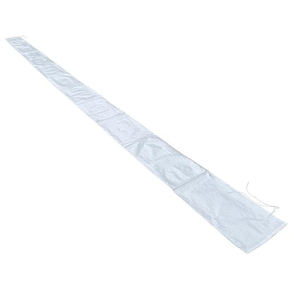 Sandbaggy 25 Ft Empty Tube Sandbags w/ UV Protection | Helps Build Earthbag Homes Faster | Sandbag Protects Homes & Businesses from Flooding | Military Grade | Similar to SuperAdobe Bags (25 ft (Pack of 25))
