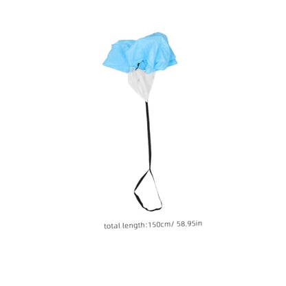 Toddmomy 1.5m Parachute Running Resistance Training Equipment for Speed Enhancement Durable Suitable for Athletes