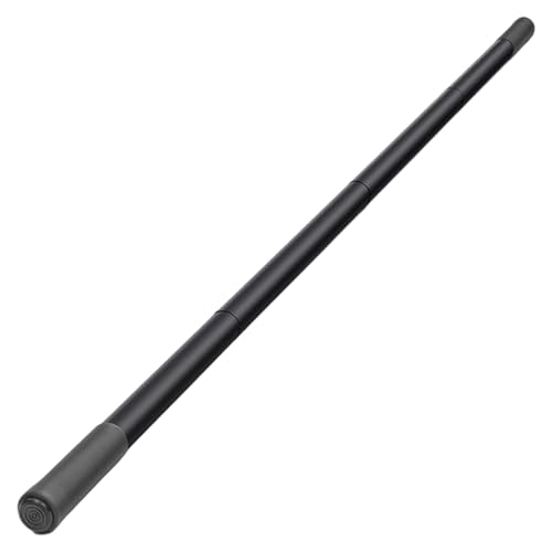 Sturdy Steel Yoga Stick Stretching Stick with Non-Slip Ends & Foam Handles for Mobility Flexibility Balance Exercise Pole for Fitness Posture Correction