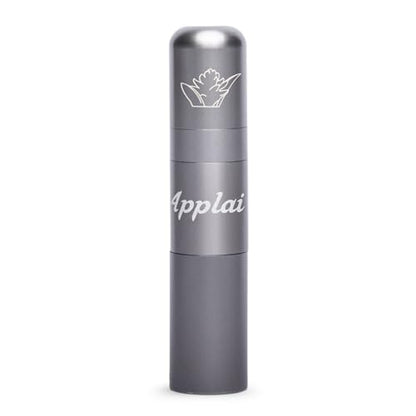 Extra - Muscle Roller Stick - 2 in 1 Essential Oil Roll On & Aromatherapy Inhaler - Plai Oil Capsaicin Mint Massage Oil - Warming - Muscle Roller - Space Grey, 2g