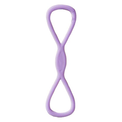 Stretch Fitness Band Portable Body Stretching Tension Rope - color: Purplle, size: 15 lb