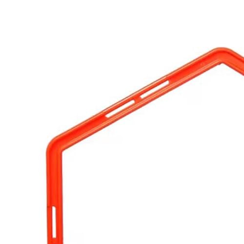 5 Pieces Agility Training Rings Ladder Footwork Exercise Sports Speed Equipment Set Multifunction Portable Wear Resistant PP Material Suitable for