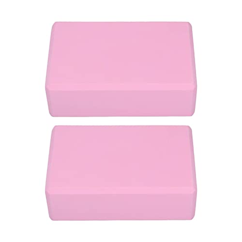 2PCS Yoga Block for Yoga Pilates Meditation Nonslip Appearance Provides Stability Nonslip EVA Yoga Blocks