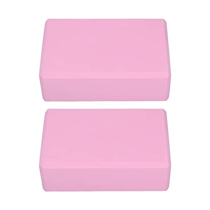2PCS Yoga Block for Yoga Pilates Meditation Nonslip Appearance Provides Stability Nonslip EVA Yoga Blocks