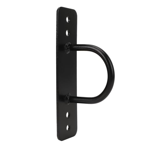 CHICIRIS Battle Ropes Anchor, Iron Construction 300KG Capacity Wall Ceiling Mount Anchor Bracket for Fitness Boxing Equipment, with Secure Stable Point for Training
