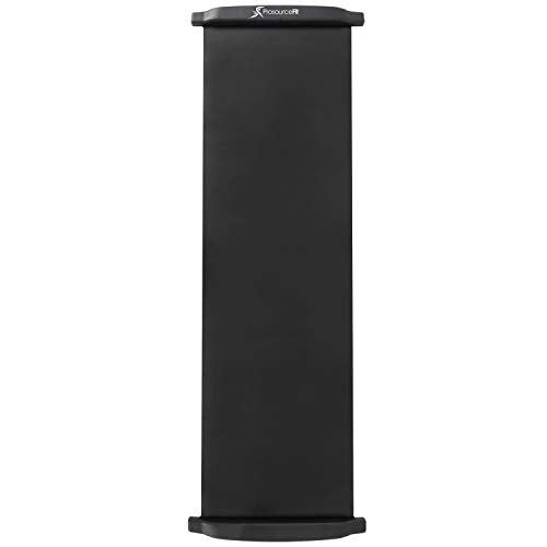 ProsourceFit Slide Board Mat for Exercise 6’ with End Stops, Booties & Carrying Bag for Low-Impact Indoor Home Workouts and Sports Training