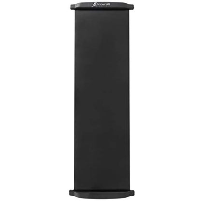 ProsourceFit Slide Board Mat for Exercise 6’ with End Stops, Booties & Carrying Bag for Low-Impact Indoor Home Workouts and Sports Training