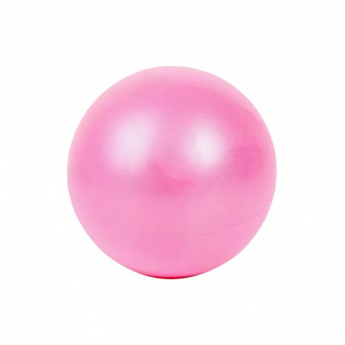Small Pilates Ball 9 Inch Small Exercise Ball Mini Workout Yoga Balls for Gym Yoga, Core Training, Fitness, Workout, Stability, Improves Balance - color: pink-1 Pcs