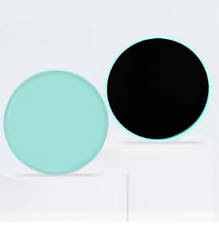 Core Exercise Sliders for Fitness, Dual-Sided Gliding Discs for Abs, Pilates, Yoga Training, 2-Pack - color: 2pcs Green