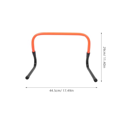 Toyvian Professional Adjustable Height Football Training Hurdle PVC Plastic Agility Mini Hurdle for Soccer Speed and Running Training Equipment