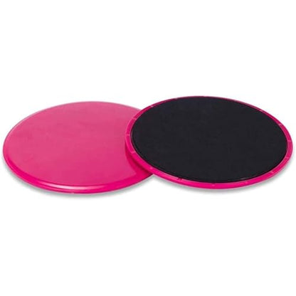 KYOFIS Dual Sided Gliding Discs, Fitness Exercise Sliders Core Exercise Sliders Full Body Workout for Pilates Yoga Fitness Equipment Accessories(Red)