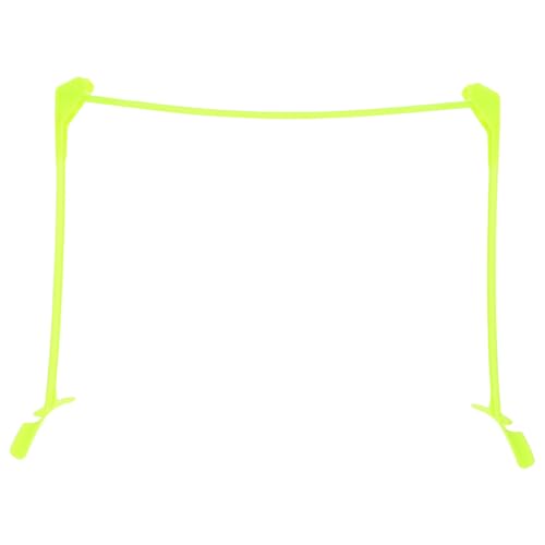 Kisangel Foldable Soccer Agility Hurdles Adjustable 3-Level Speed Training Equipment Football Practice Detachable Hurdle for Athletic Performance Enhancement