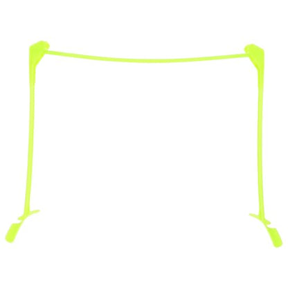 Kisangel Foldable Soccer Agility Hurdles Adjustable 3-Level Speed Training Equipment Football Practice Detachable Hurdle for Athletic Performance Enhancement