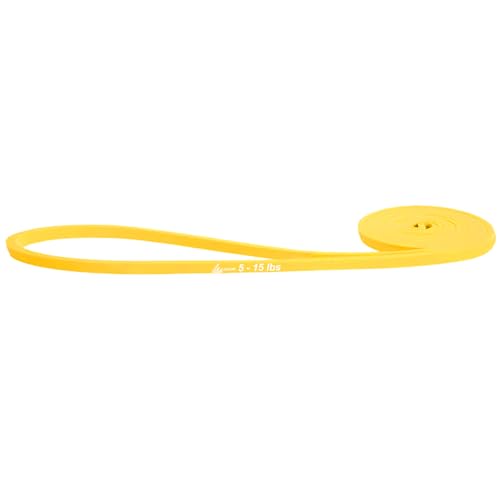 Resistance Bands - Pull Up Bands for Home Gym Fitness, Stretching, Physical Therapy & Training - Includes Instruction - color: 01 - Yellow