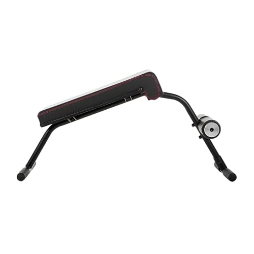 Mini Crunch Bench - Compact Ab Workout Bench for Core Strength - Heavy-Duty Steel Ab Bench for Strengthening Abs, Obliques, and Back