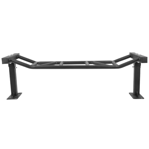 Generic 47 Inch Ceiling Mount Pull Up Bar Adjustable Height Multi-Grip Indoor Chin-Up Bar Fitness Trainer for Home Gym Workout Strength Training Equipment