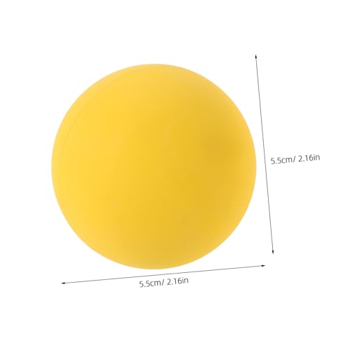KOMBIUDA 4 Pack High Elastic Rebound Training Balls 2.16 Inch Mini for Speed Agility Practice Indoor Outdoor Sports