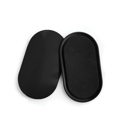Envirolite Fitness Slider - Conditioning Sliders - Easy to Use on Carpet - Core and Pilates Exercise Equipment - At Home Workout Gear - 9" long x 5" wide x 0.5" thick - Pack of Two
