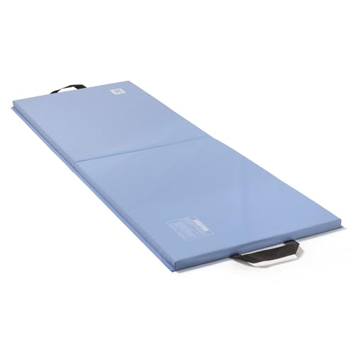 We Sell Mats Core Basic Personal Fitness & Exercise Mat - 2x6, 4x6, 4x8 - All Purpose Gym Mat for Home Workout, Yoga, Pilates, Stretches & Floor Exercises - color: Blue, size: 2' x 6' x 1.5"