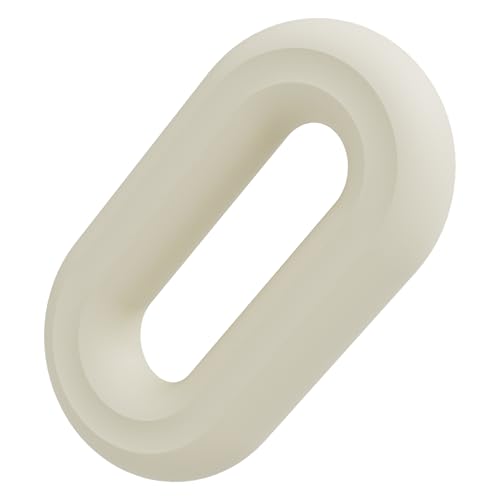 BetterMe Sculpt Weight Loop – Ergonomic Hand Weights for Pilates, Barre & Home Workouts – Weighted Ring for Strength Training & Toning - color: Ivory, size: 5 lb