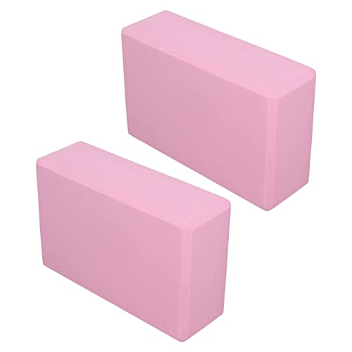 2PCS Yoga Block for Yoga Pilates Meditation Nonslip Appearance Provides Stability Nonslip EVA Yoga Blocks