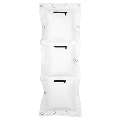 Wing Chun Wall Target, Punch Empty Sand Bag Target with Zipper, Wall Mounted Striking Sand Bag for Boxing Muay Thai (Sanlian)