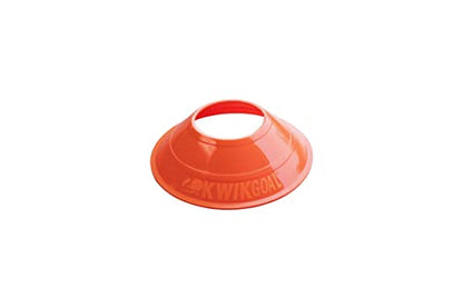 Kwik Goal Mini Disc Cone Kit (50-Pack) - color: Green/Orange, size: 1 3/8" x 5"