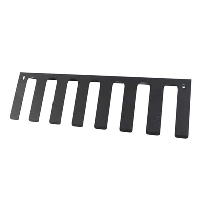 Wall Mounted Gym Hanger, Versatile Storage for Resistance Bands and Jump Ropes Gym Organizer Rack Carbon Steel 17x5x2in for Home Fitness Enthusiasts, Apartment Gyms, Workout Spaces