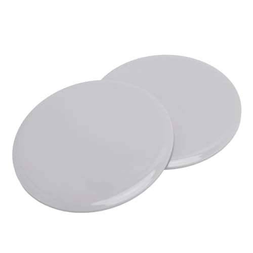 Drfeify 2pcs Core Sliders for Working Out, Compact Discs for Full Body Workout with ABS Material and Foam Layer, Fitness Home Exercise Equipment