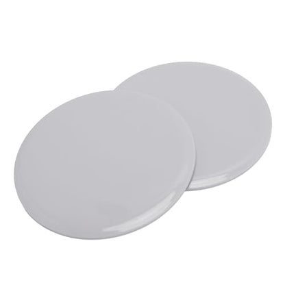 Drfeify 2pcs Core Sliders for Working Out, Compact Discs for Full Body Workout with ABS Material and Foam Layer, Fitness Home Exercise Equipment