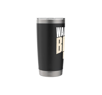 Wall Balls Broke Me Funny Functional Fitness Race Training Stainless Steel Insulated Tumbler - color: Black