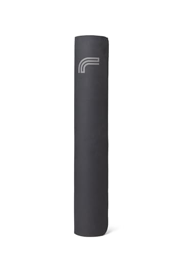 Lolë Womens IGLOW Yoga Mat | 4mm Thick | Non-Slip Workout Mat | Ideal for Yoga & Pilates | Enhanced Grip - color: Black N415