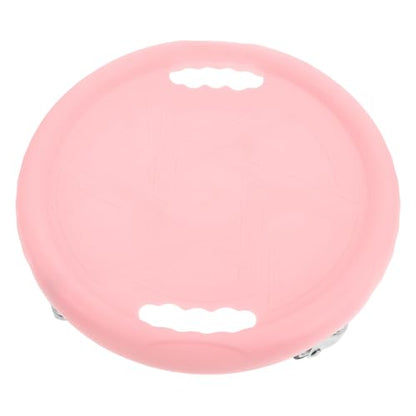 Ab Roller Wheel with Knee Pad Silent Disc for Core Strength Training Dual Functionality Home Exercise Equipment for Quiet Workouts and Abdominal Toning
