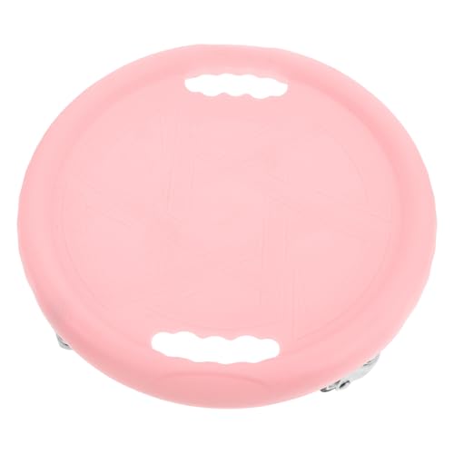 Ab Roller Wheel with Knee Pad Silent Disc for Core Strength Training Dual Functionality Home Exercise Equipment for Quiet Workouts and Abdominal Toning