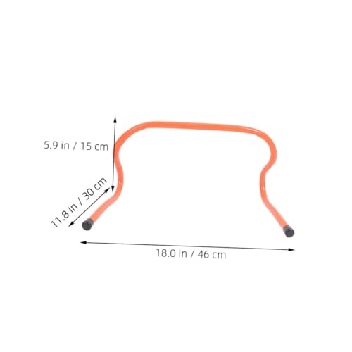 Abaodam 3pcs Agility Hurdles for Sports Training Lightweight Plastic Track Hurdles for Boys and Girls Athletes Speed and Coordination Skills for Football Soccer and Track Training