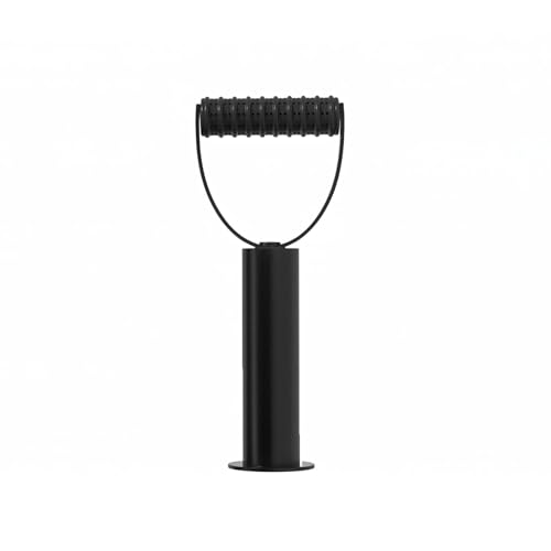 Plate-Loaded Kettlebell Grip Black Metal Kettlebell Handle Converter Compact Fitness Equipment