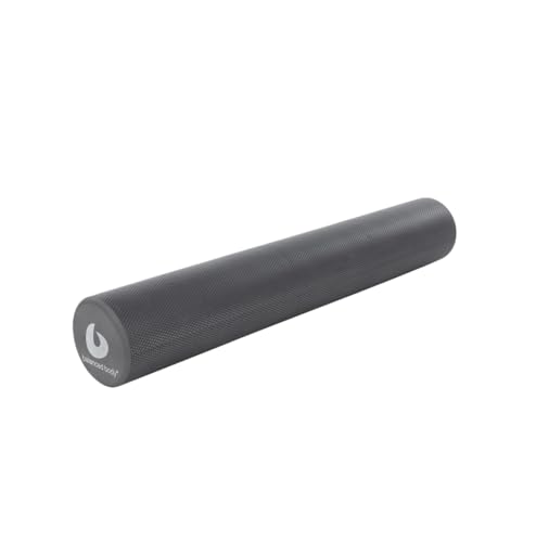 Balanced Body Magic Roller, Muscle-Release Roller, Muscle Roller for Post-Pilates Workout or Physical Therapy, Stretching Tool, Rain Cloud Gray - color: Rain Cloud Gray