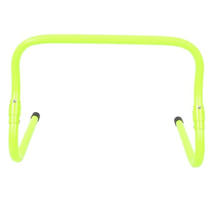 LIOOBO Football Training Speed Hurdles Adjustable 2-Height PVC Plastic Agility Hurdles Folding Crossbar for Soccer Training